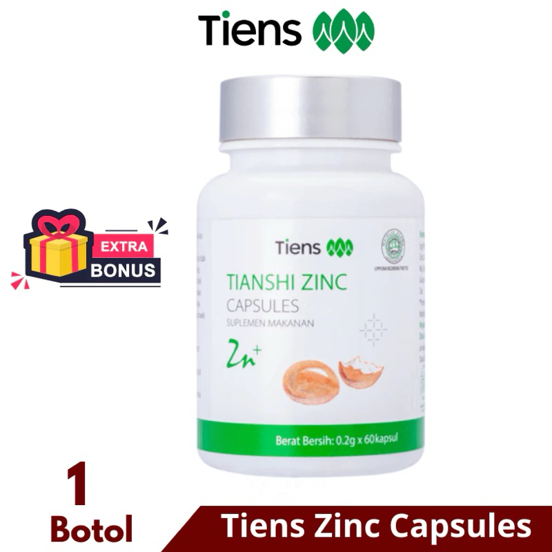 Tiens - Tiens Zinc Anak Suplemen Tambah Tinggi Badan & Nafsu Makan penggemuk Anak