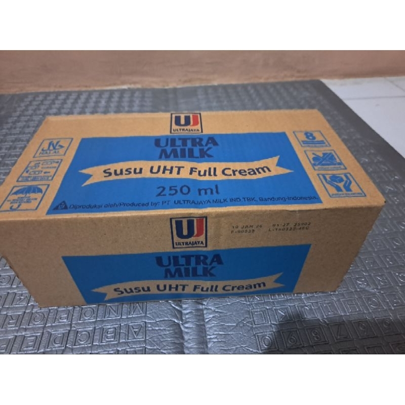

Ultra Milk Full Cream 250ml 1 karton