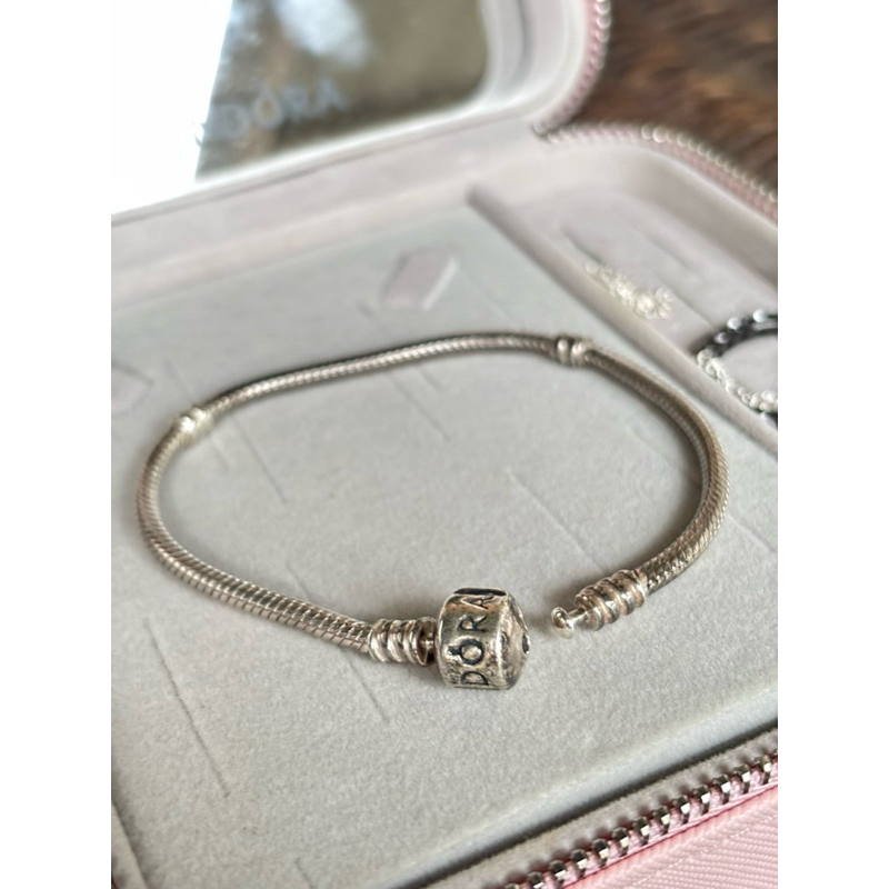 bracelet pandora moments ale sterling silver 925 snake chain authentic original