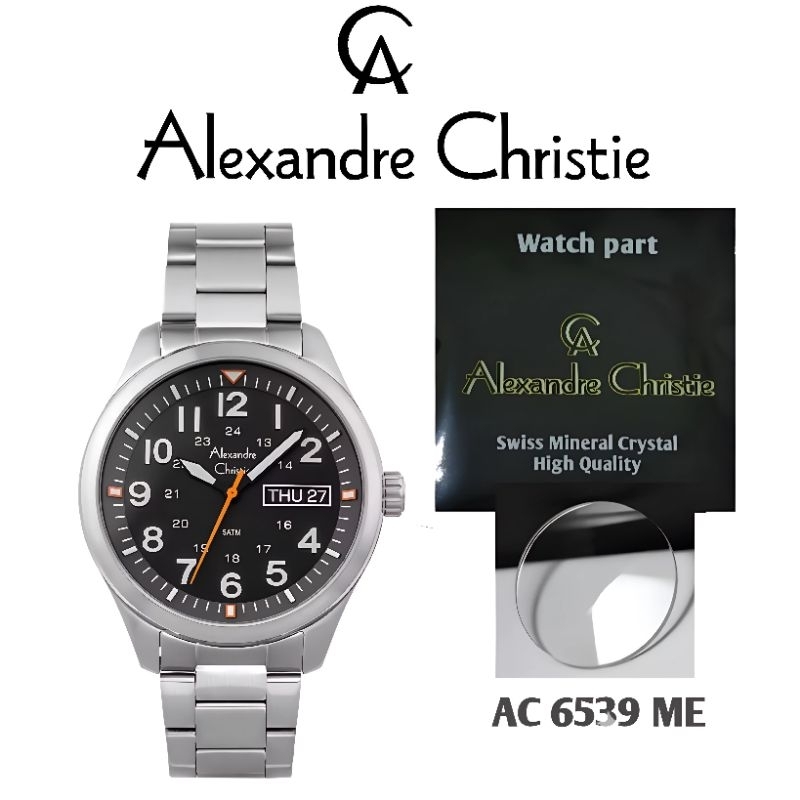 Kaca Jam Tangan Alexandre Christie Type AC 6539 ME