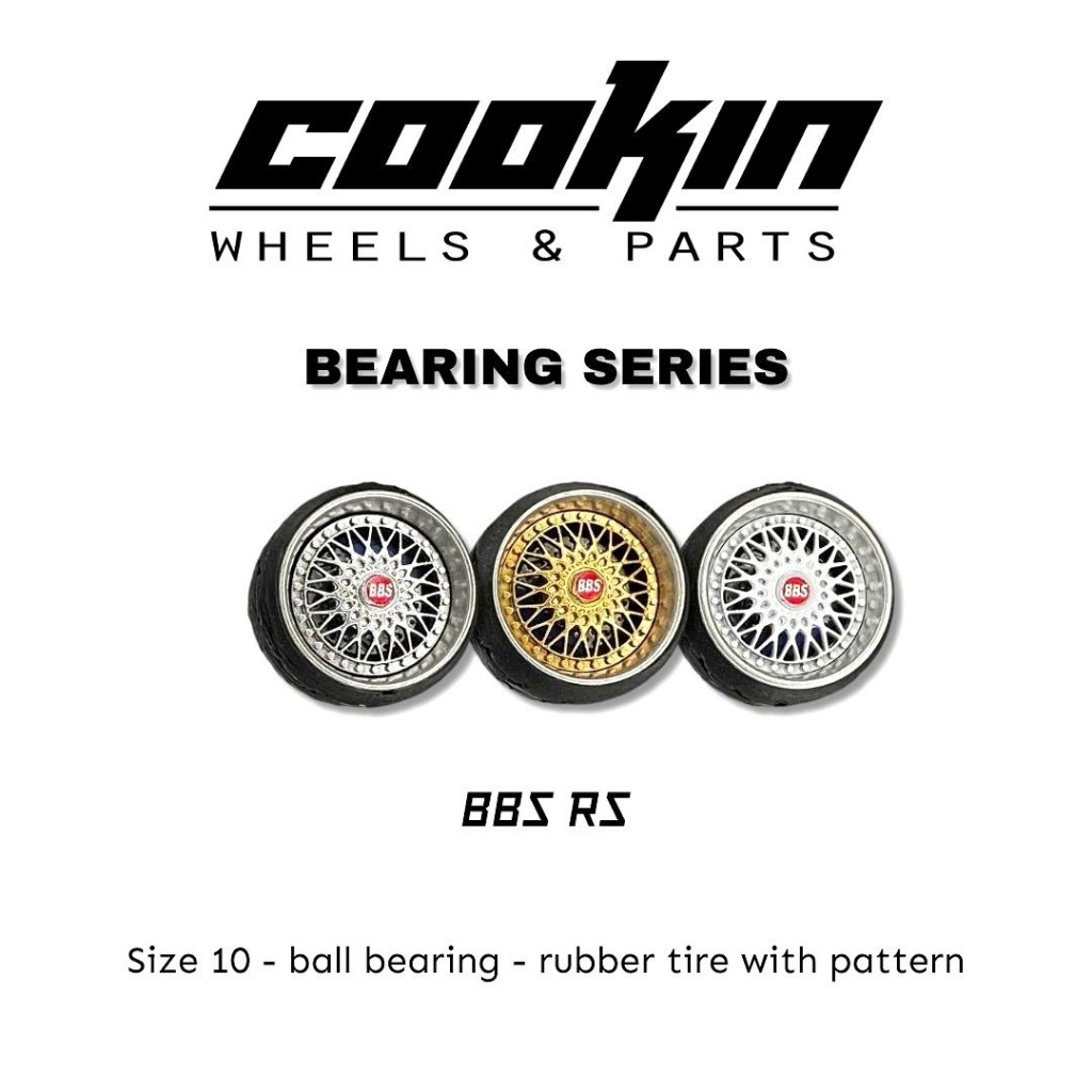 Ban Karet COOKIN BEARING CX46 Model BBS RS 10mm