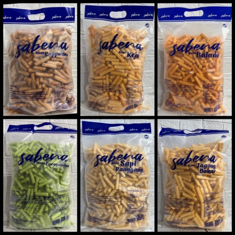 

SNACK STICK SABENA CEMILAN UKURAN 340 GRAM ANEKA RASA - GSASTORE