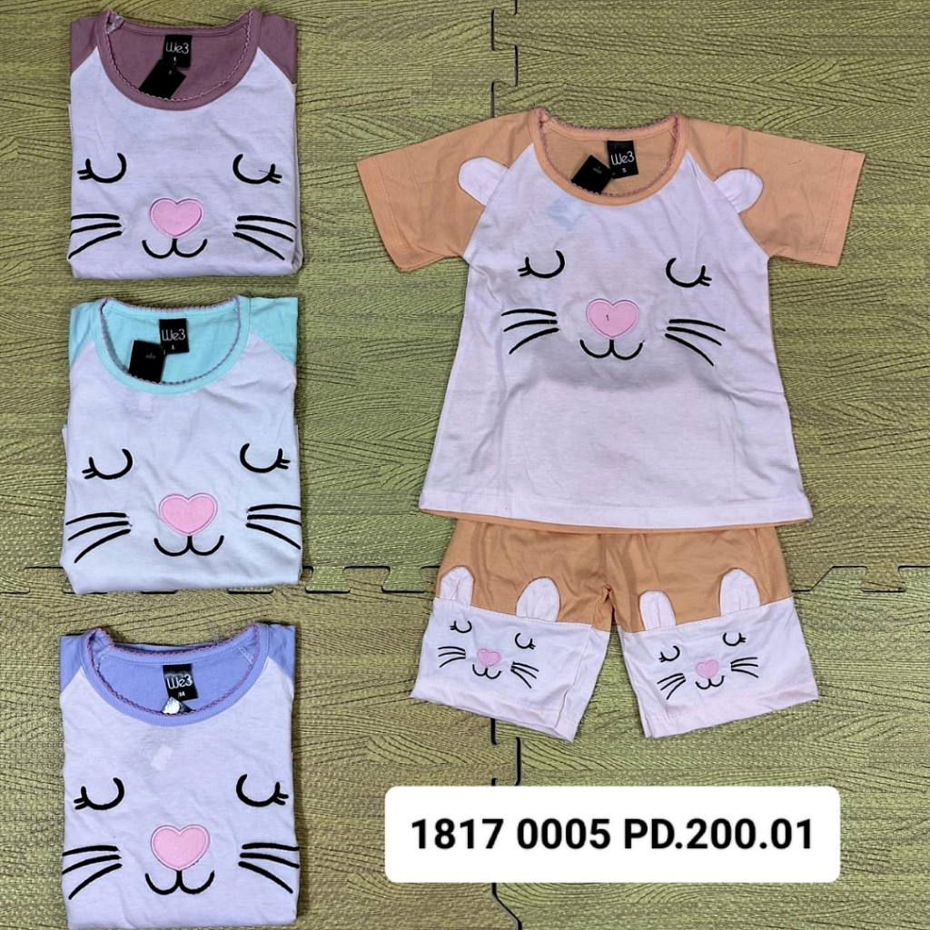 SETELAN CELANA ANAK PEREMPUAN WE3 1-3 TH