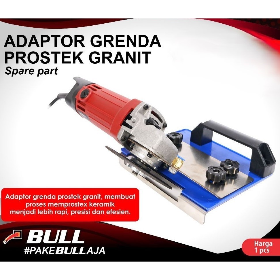 Adaptor Gerinda / Prostek Granit / Alat Pemotong Keramik Sudut 45 Derajat