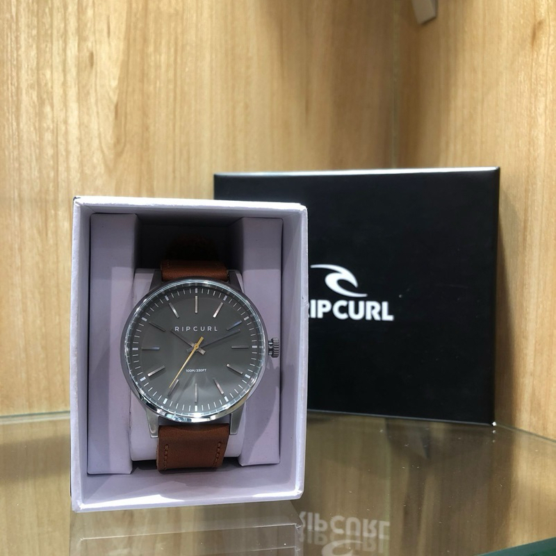 Jam Tangan Ripcurl Original Drakeleather Grey