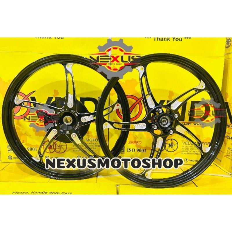 Velg Vnd New Speed Ring 17 Vario110/ Beat/ Scoppy/ Spacy/ Genio 140x17 & 160x17 Velg Racing Vnd New 