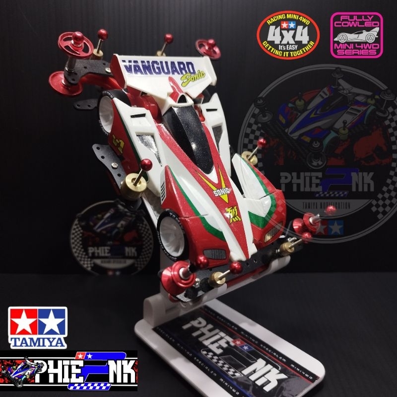 TAMIYA STO VANGUARD SONIC | SUPER 2 CHASSIS | BMAX | SIDE DAMPER STYLE | by PHIE2NK MINI4WD