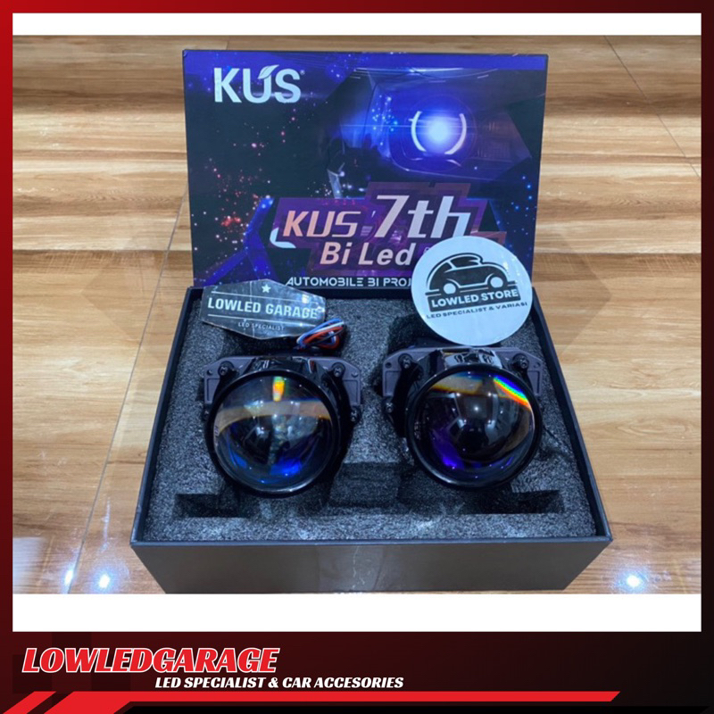 BILED KUS 7 TH BI LED PROJECTOR LENS 3 INCH BLUE LENS PROJECTOR LENS BILED KUS