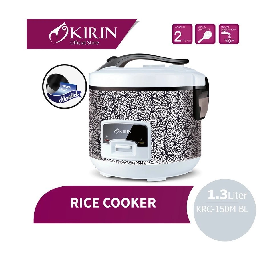 RICE COOKER KIRIN KRC-150M penanak nasi pemanas nasi magic com magic jar magic warmer plus