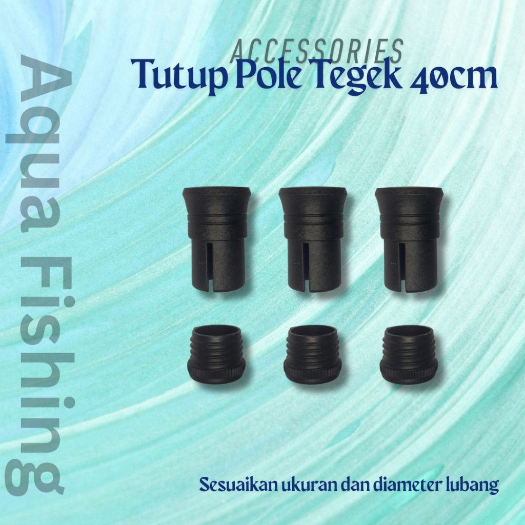 Tutup Ujung Pole Tegek Ruas Pendek 40cm
