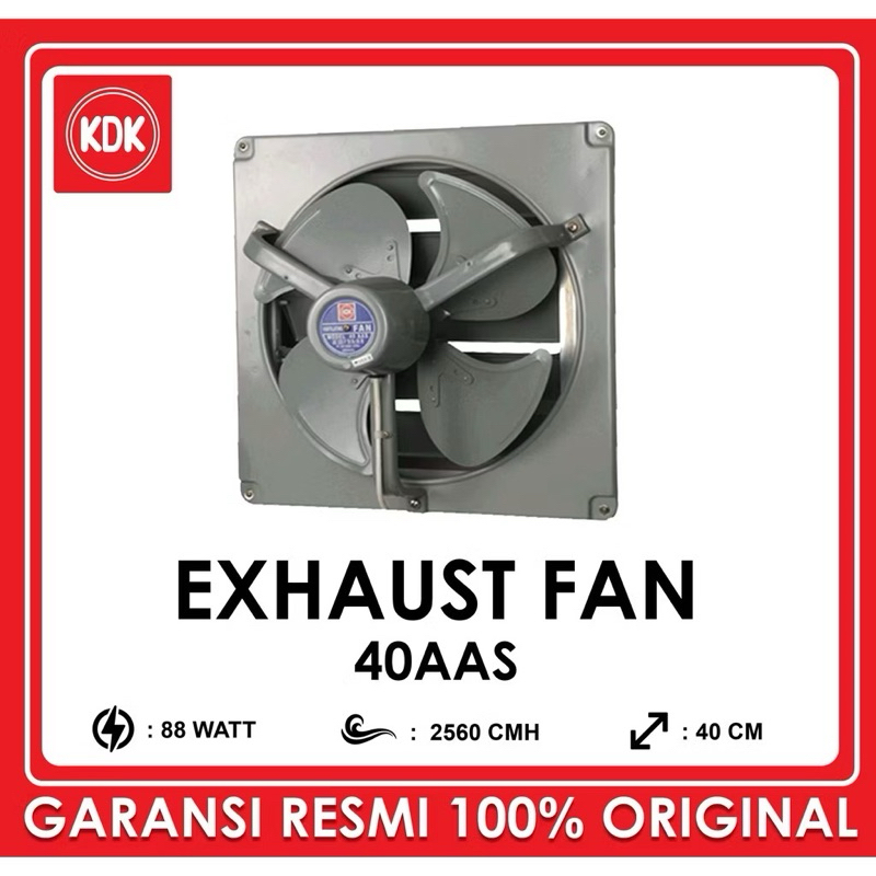 KDK 40-AAS Exhaust Fan Dinding 16inch KDK 40AAS
