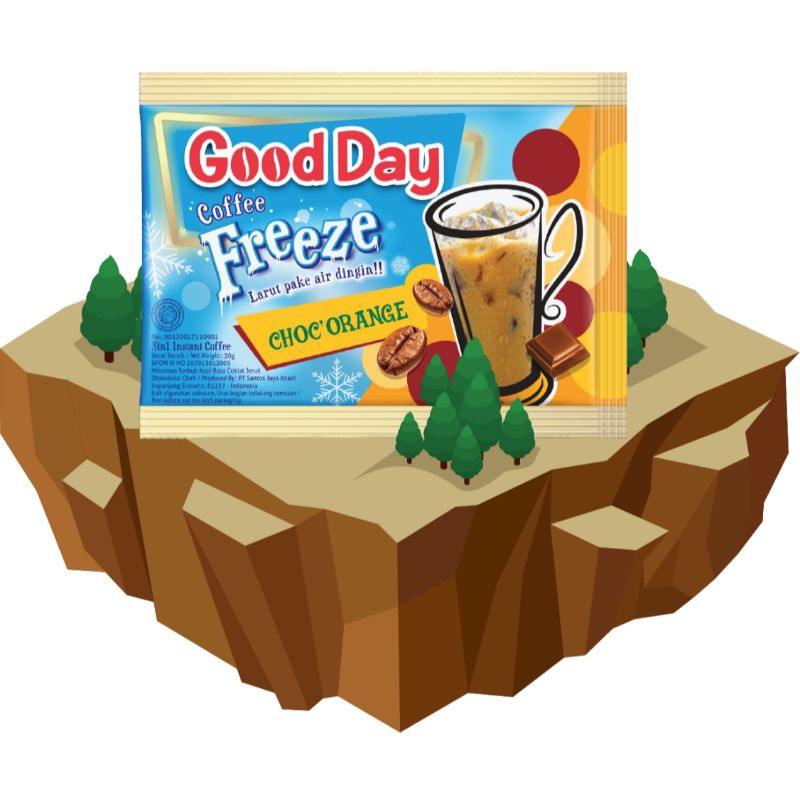 

[AYOBUY.ID] GOOD DAY FREEZE CHOC ORANGE 30g 1 RENCENG (ISI 10)