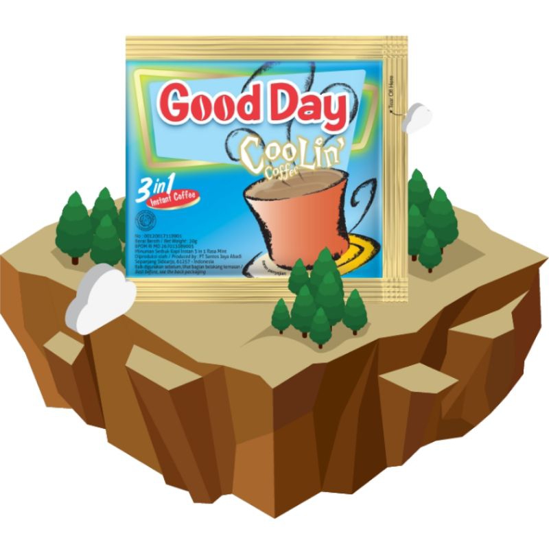 

[AYOBUY.ID] GOOD DAY COOLIN COFFE 20g 1 RENCENG (ISI 10)