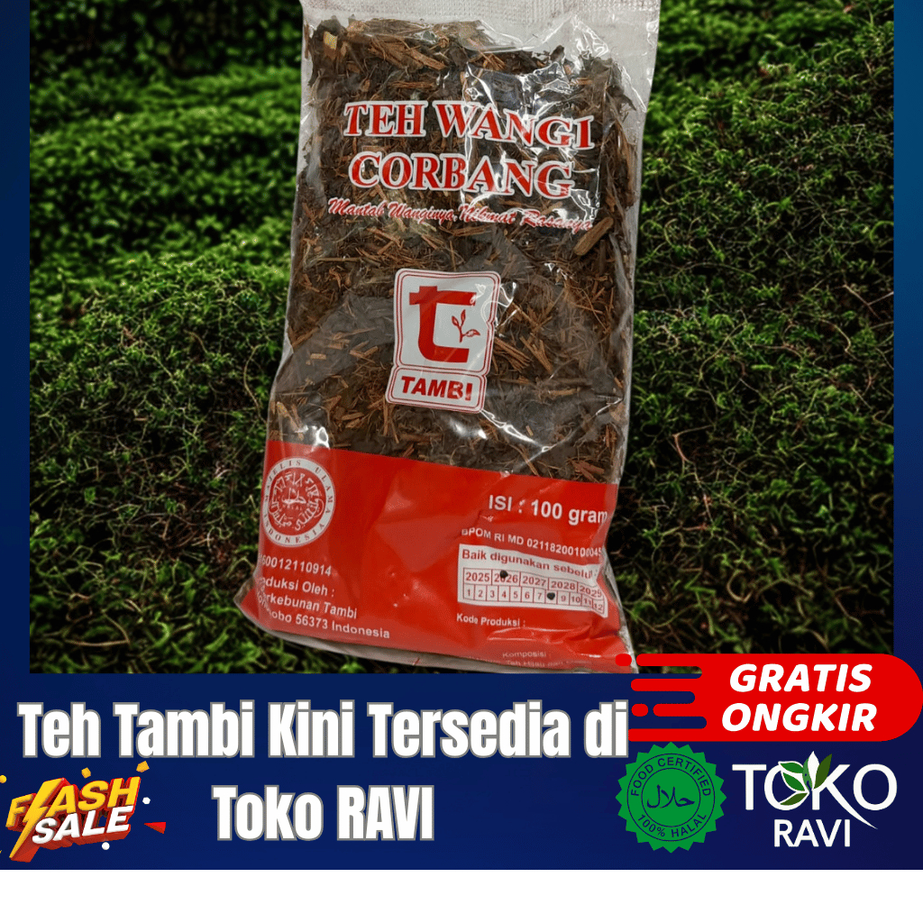 

Teh Corbang Wangi Tambi 100 GR
