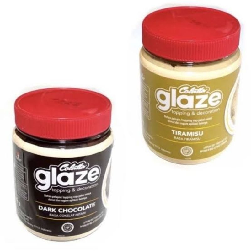 

Colatta glaze topping & decoration tiramisu / dark chocolate 250 gram