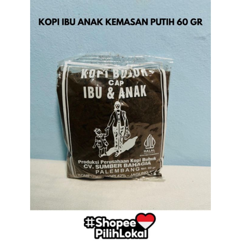 

kopi ibu anak kemasan bening