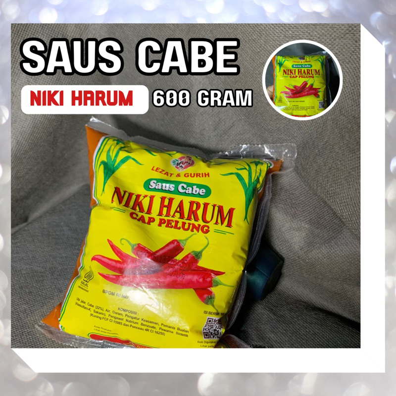 

SAUS SAMBAL PENTOL, MIE AYAM DAN BAKSO DLL MEREK NIKI HARUM NIKMAT DAN MANTAP