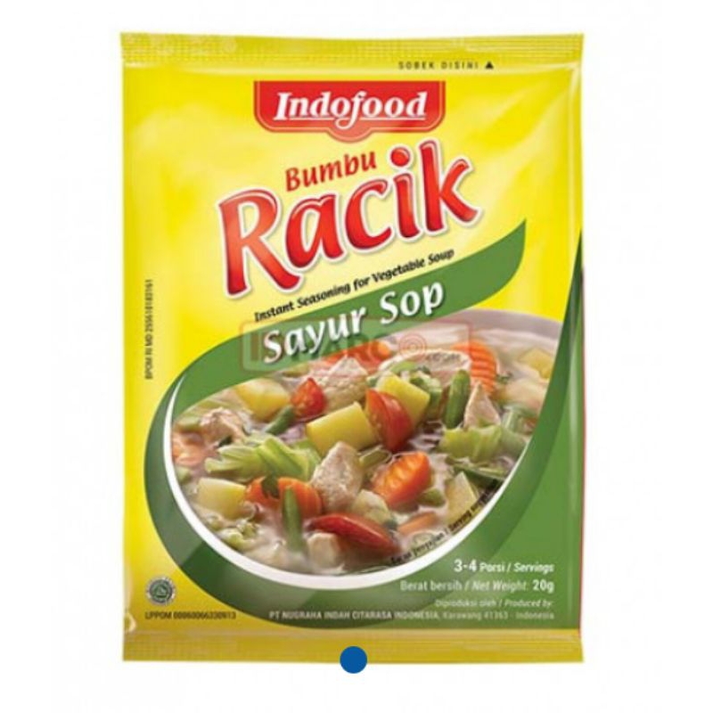 

bumbu racik sayu sop 1 sachet