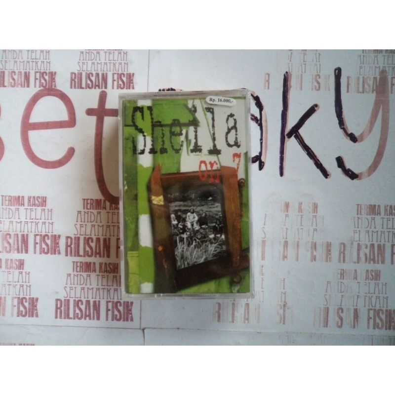 Kaset Pita Sheila On 7 Self Titled Album Pertama SEGEL