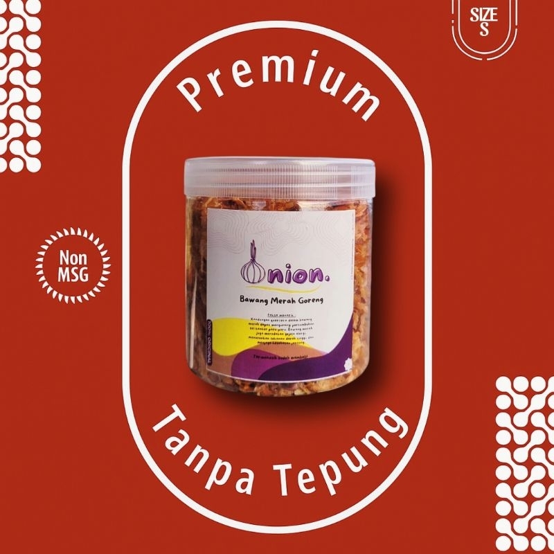 

BAWANG GORENG | BAWANG MERAH GORENG ASLI TANPA TEPUNG SIZE S