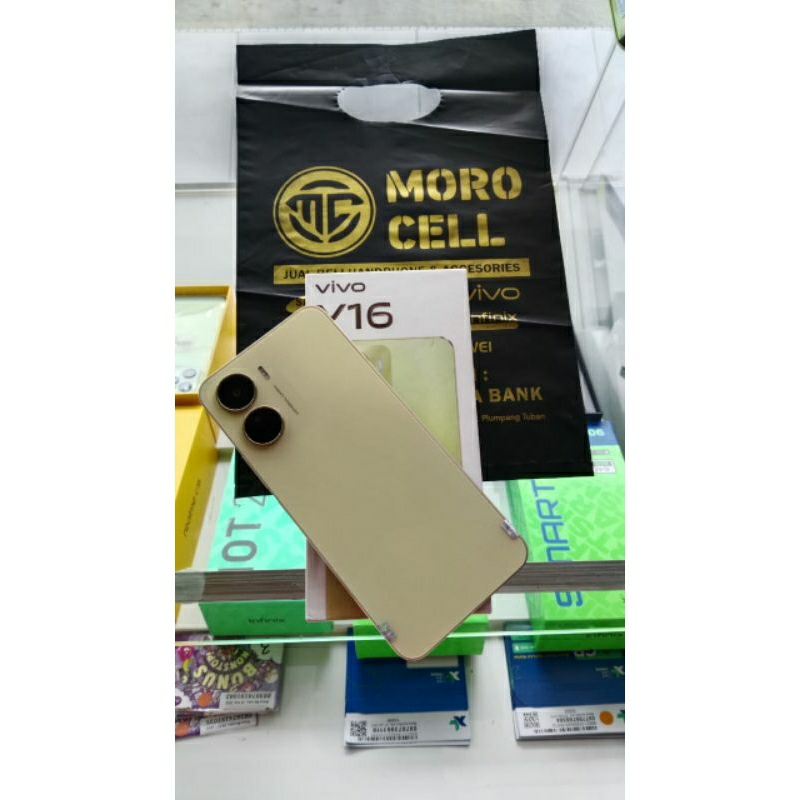 Vivo y16 ram 4+4/128