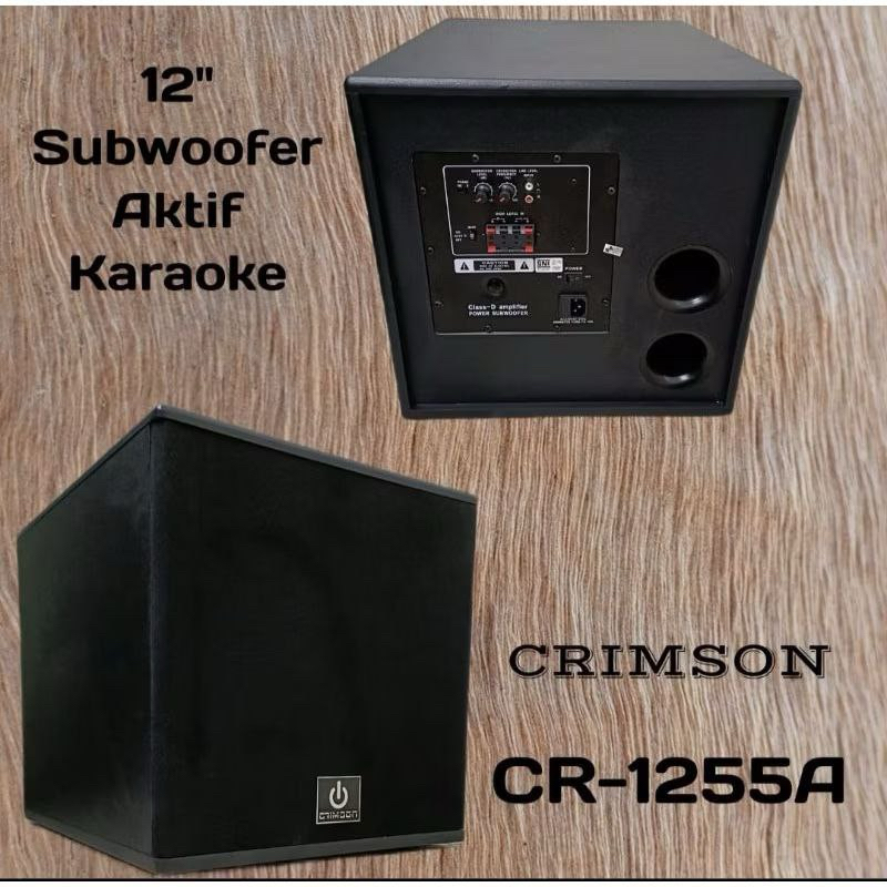 subwoofer aktif 12” crimson CR 1255