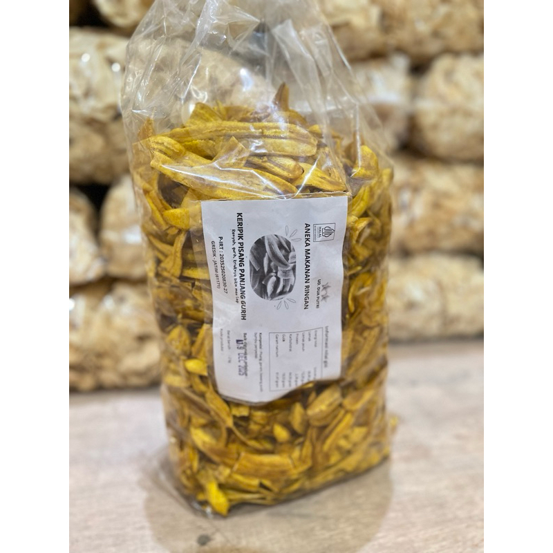 

Keripik Pisang Panjang Gurih 2 Kg