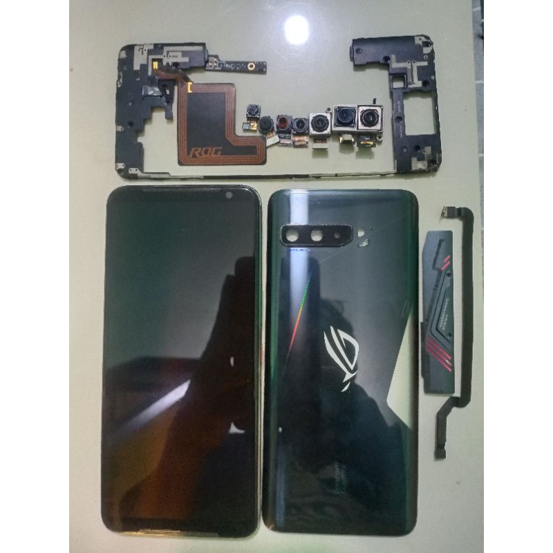 Lcd + Frame Copotan Original Asus rog phone 3 CPH11903.