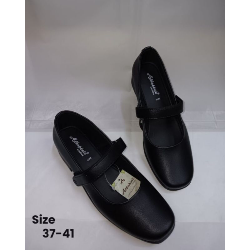 SEPATU PANTOFEL WANITA 3CM / ALKOPINIE  / SEPATU PASKIBRA / SEPATU KANTOR / SEPATU KERJA / SEPATU HA