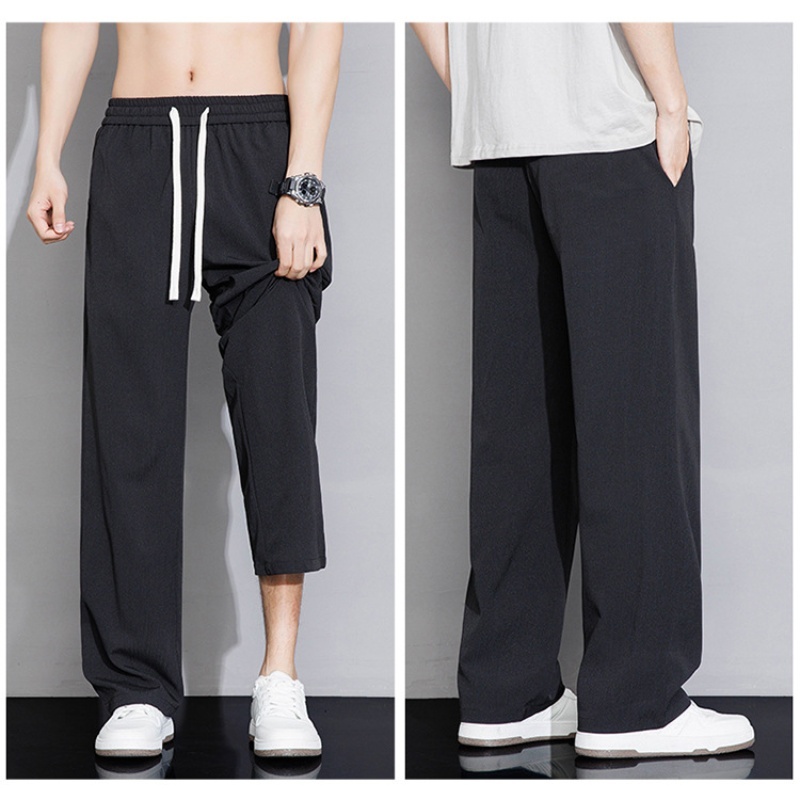 celana panjang pria baggy pants celana reguler pria straight pants celana korean style pria baggy pa
