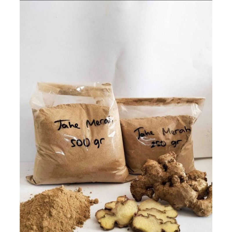 

06. rempah-rempah jahe merah bubuk siap saji