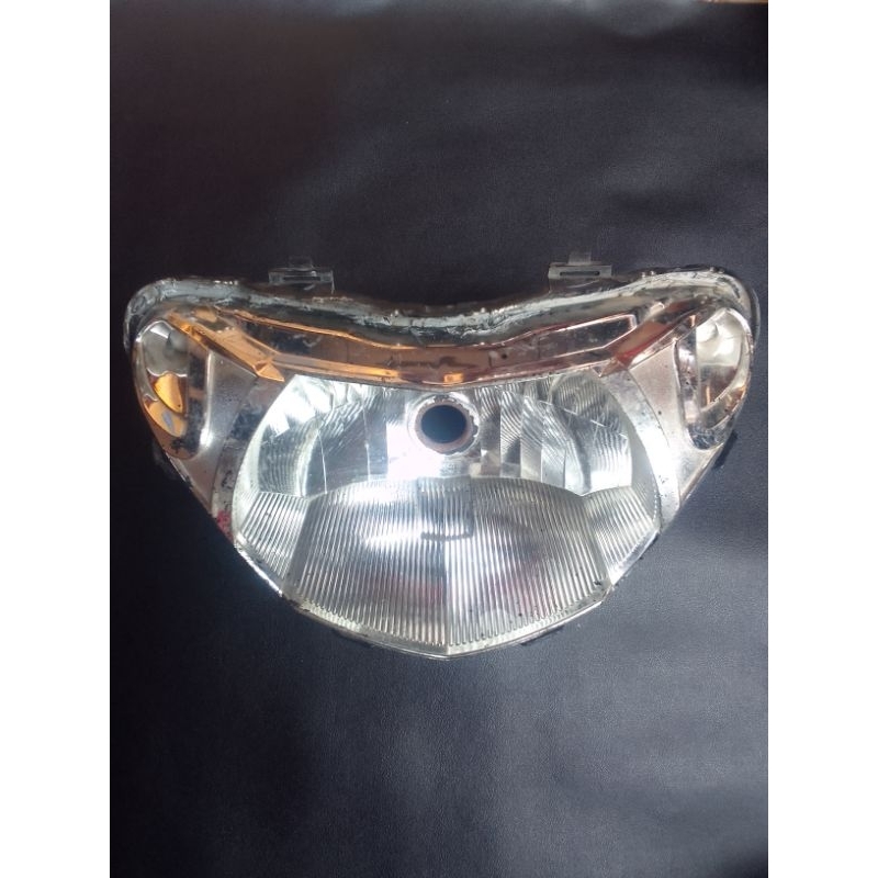 Bahan biled proji housing reflektor lampu depan original Yamaha Mio smile tanpa mika original second