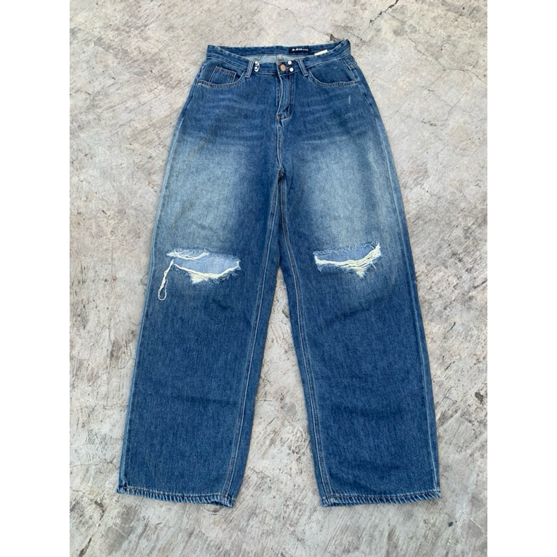 Baggy Blue Wash S-Bin Jeans