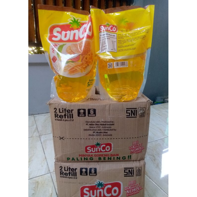 

Minyak Goreng SunCo 2 liter (kardus+bublewrap)