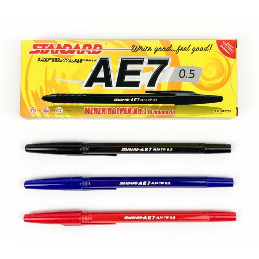 

Pulpen Standard AE7 0.5 1 pak (12 pcs)