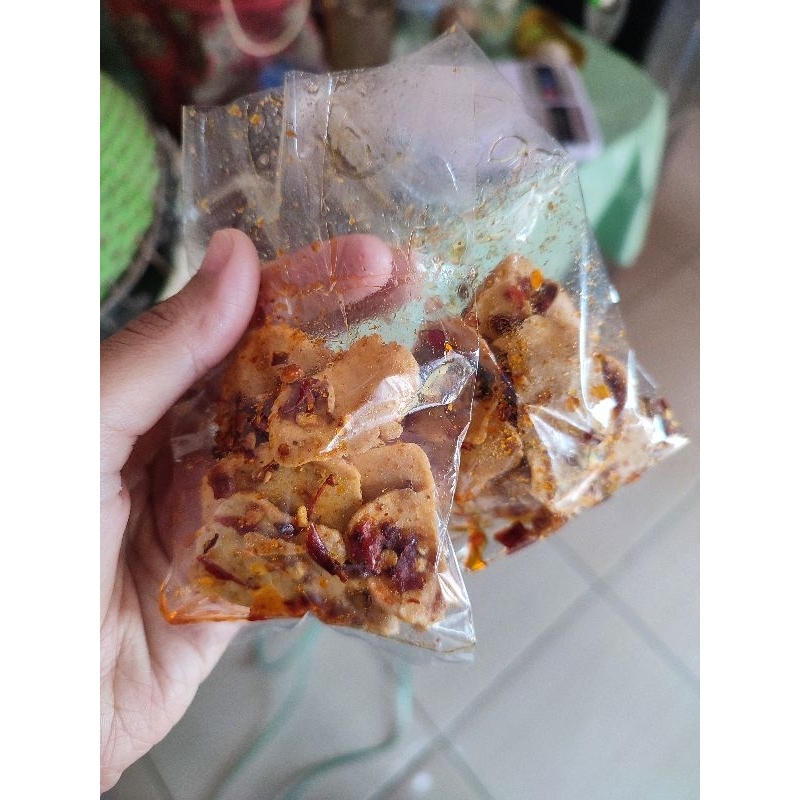 

KERIPIK BASRENG CHILI OIL PEDAS