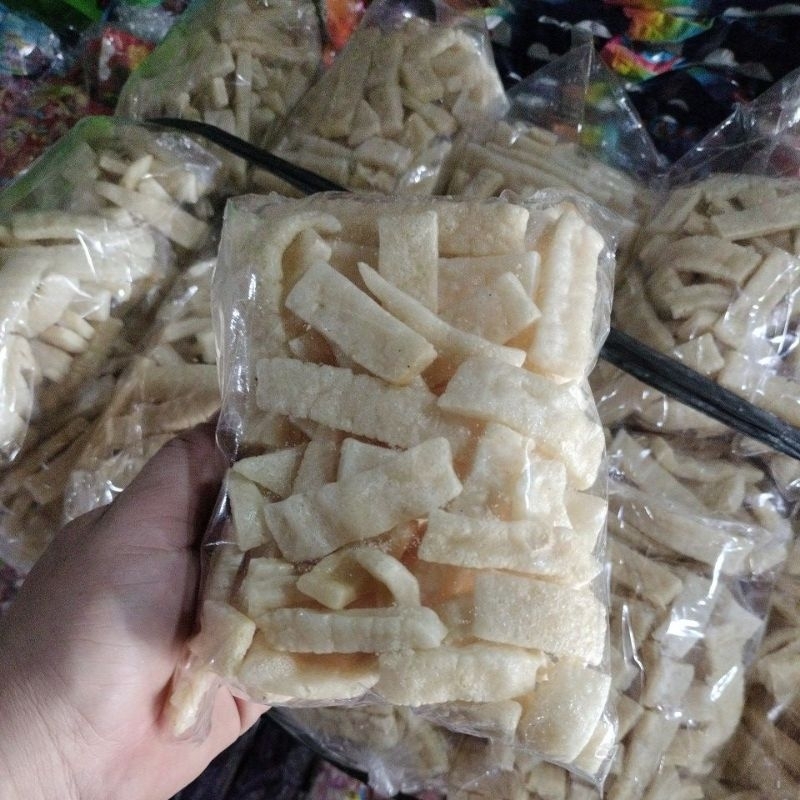 

Kerupuk AZKA SNACK enak Dan Gurih satuan 1 pcs@50gram