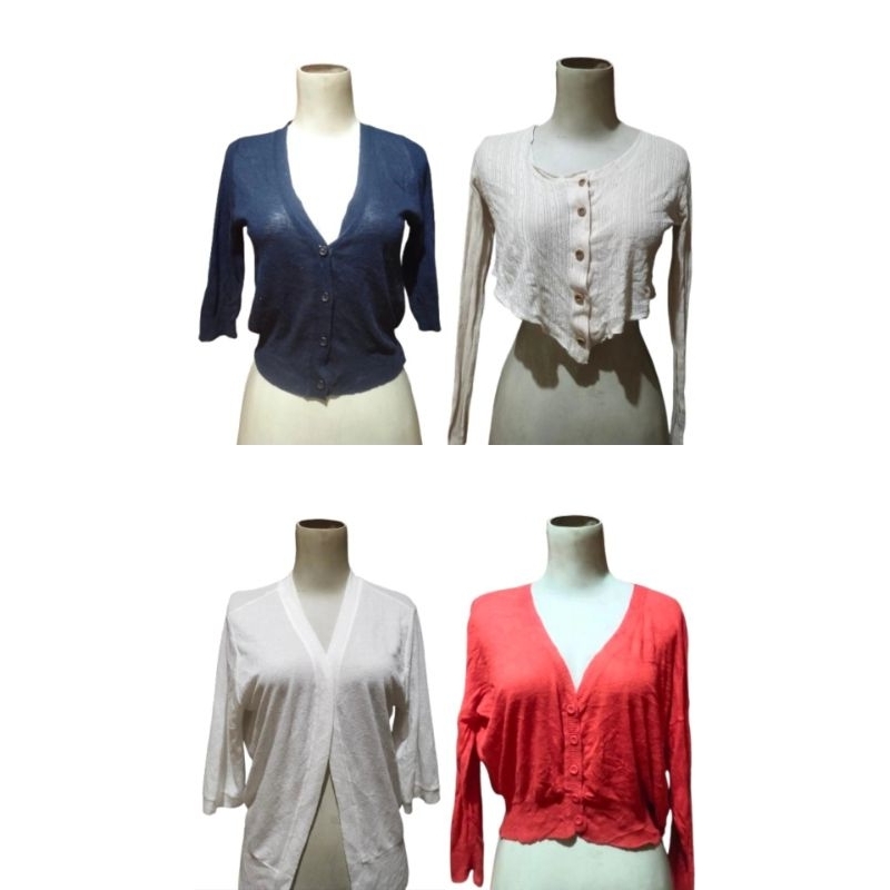 PRELOVED CARDIGAN CROP / PRELOVED OUTER / PRELOVED LONG OUTER / PRELOVED CARDIGAN RAJUT / PRELOVED C