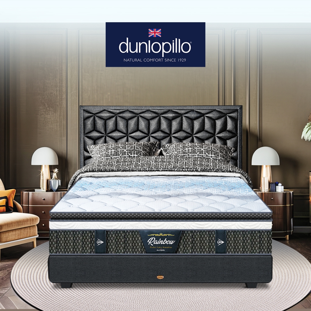 SPRINGBED DUNLOPILLO - RAINBOW