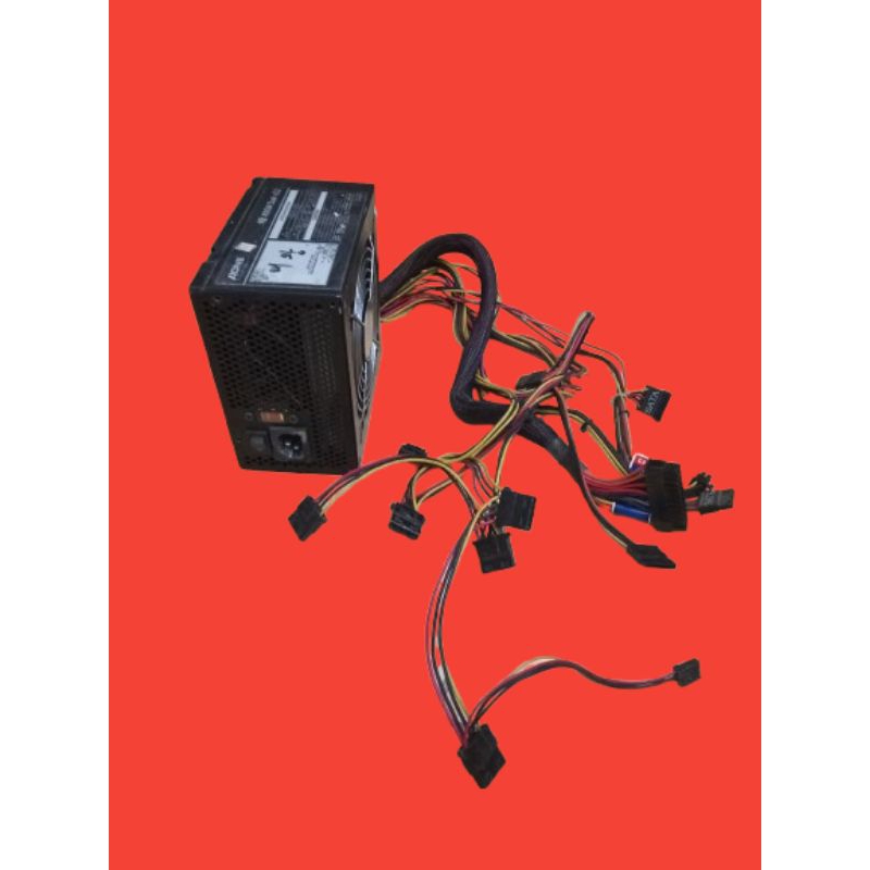 PSU POWER SUPPLY KOMPUTER PSU AONE WORLD BEST QUALITY  450GW DUAL v2.2  450WAT  24PIN NORMAL.