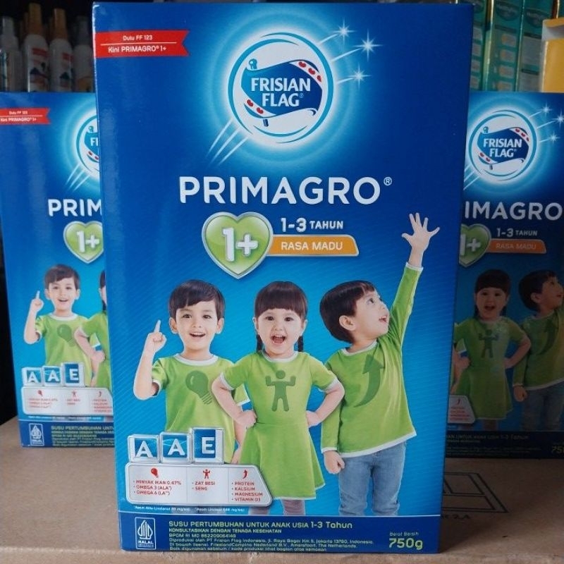 

OBRAL !! Frisian Flag Primagro 1+ Madu 750gr Susu Formula Pertumbuhan Usia 1-3th