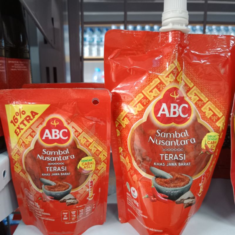 

Abc Sambal Nusantara Terasi [70g/180g]