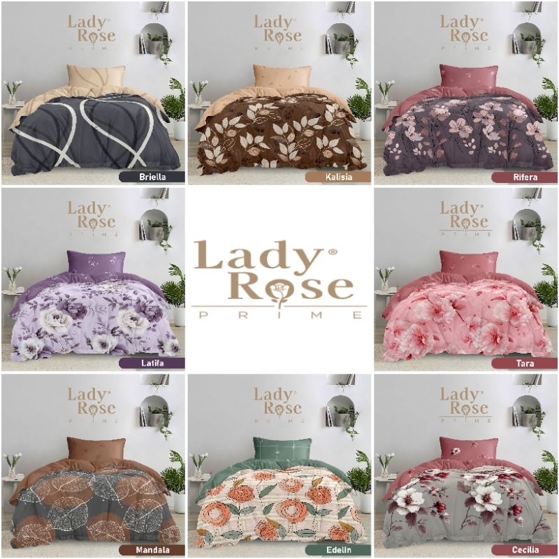 Bedcover Lady Rose 120x200 / Bedcover set ukuran 120x200 merek Lady Rose - BC 120