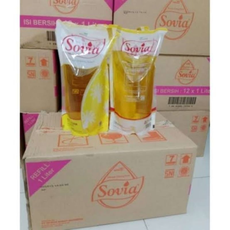 

PROMO Minyak Goreng Sovia 1 Liter ( 1 Dus / Karton )