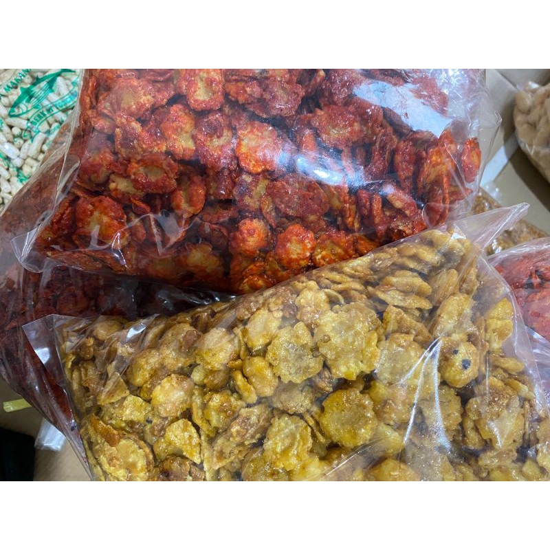 

500g EMPING MELINJO PEDAS MANIS GONGSO GULA -Citarasa snack