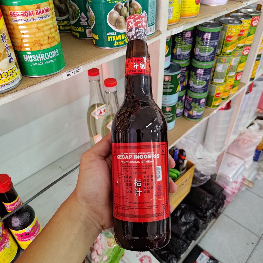 

Kecap Inggris Halal 625 ml Harum Sedap / Kecap Inggris Asia Harum Sedap / Bahan Saus BBQ