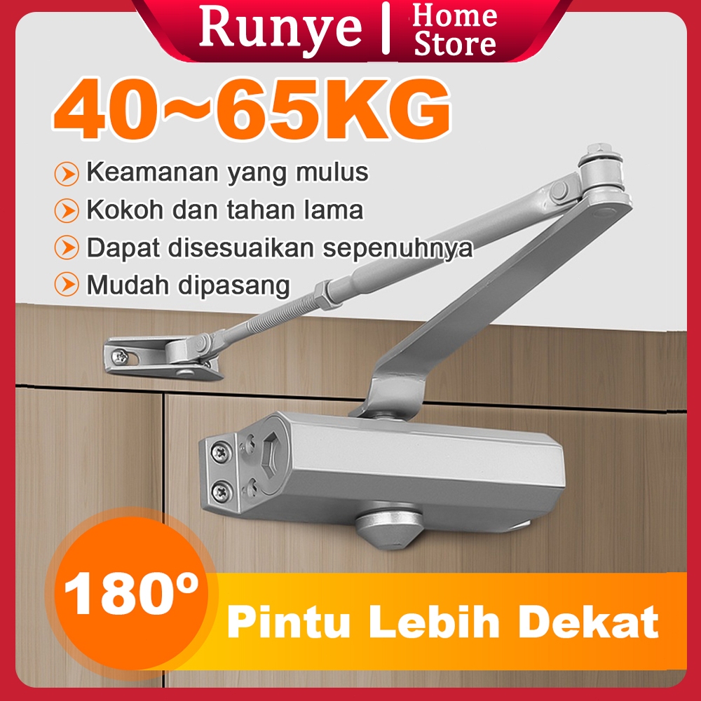 Door Closer - Penutup Pintu Otomatis 180 Derajat otomatis door closer