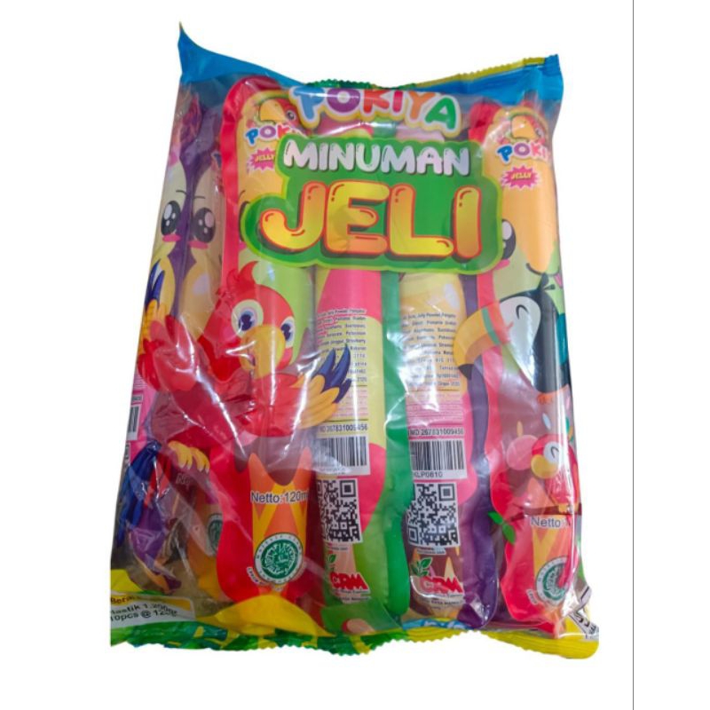 

POKIYA minuman jeli 1.200gr isi 10 pcs
