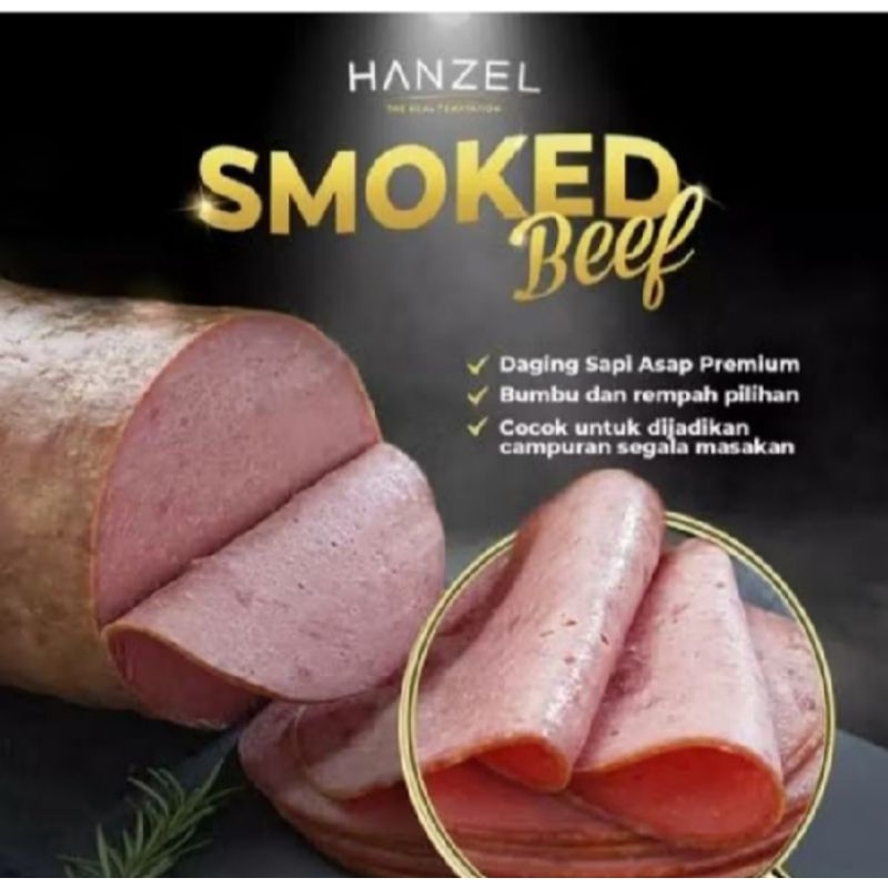 

HANZEL SMOKED BEEF 12S 200GRAM