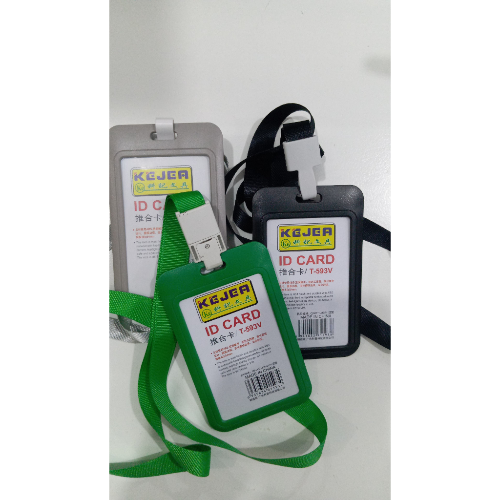 

ID CARD HIJAU SILVER DAN HITAM